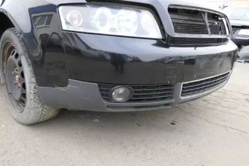 Audi A4 8E B6 Kombi Avant Stoßstange vorne mit Spoiler schwarz LY9B brilliant (152713)