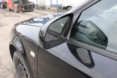 Audi A4 B6 8E B7 Spiegel Außenspiegel links elektrisch verstellbar schwarz LY9B (152715)