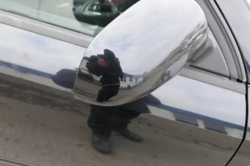 Audi A4 B6 8E Spiegel Außenspiegel Rechts elektrisch verstellbar schwarz LY9B br (152721)