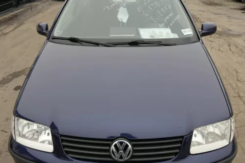 VW Polo 6N2 Motorhaube Haube vorne Klappe blau LB5N indigoblau