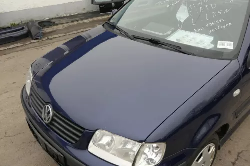 VW Polo 6N2 Motorhaube Haube vorne Klappe blau LB5N indigoblau (152749)