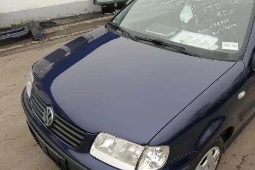 VW Polo 6N2 Motorhaube Haube vorne Klappe blau LB5N indigoblau (152749)