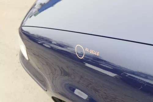 VW Polo 6N2 Kotflügel vorne links blau LB5N indigoblau (bis auf den Schweller) (152751)