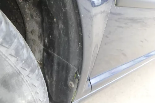 VW Golf 4 Kotflügel vorne links blau LC5F bluegraphit (152772)