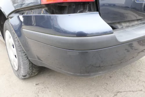 VW Golf 4 Kombi Avant Stoßstange hinten Heckstoßstange Stoßfänger blau grau LC5F (152781)