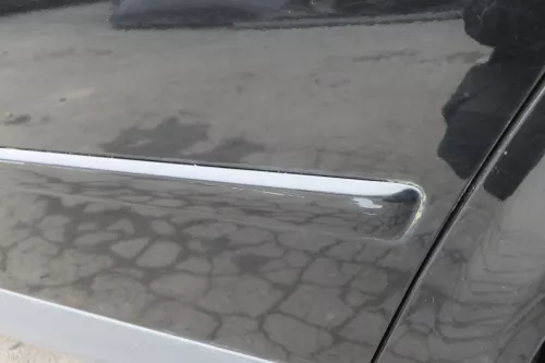 Audi A4 B6 8E Türblatt Tür hinten links schwarz LY9B bril Kombi Avant mit Rahmen (152816)