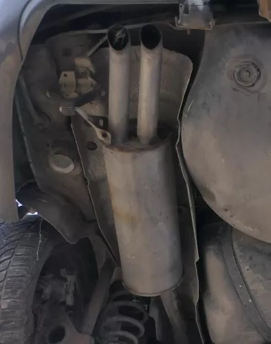 Audi A6 4B Auspuff Endschalldämpfer hinten 2,5 TDI 4B0253609CG