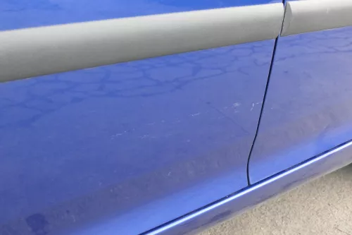 VW Golf 5 V 1K Tür vorne links Fahrertür 4/5-Türer blau LA5J laserblue TÜRBLATT (152910)