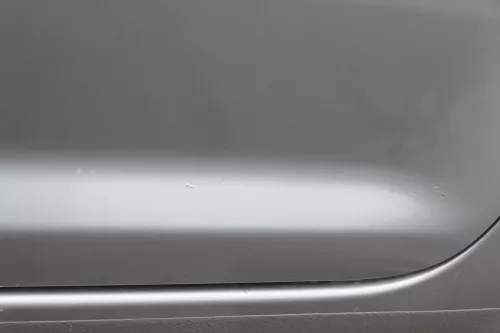 VW Touran 1T Tür hinten links grau LD7S mit Scheibe - OHNE Anbauteile (152932)