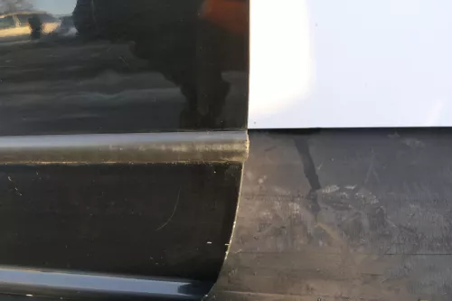 VW Golf 4 Tür vorne links Fahrertür 2/3-Türer schwarz L041 uni (153120)