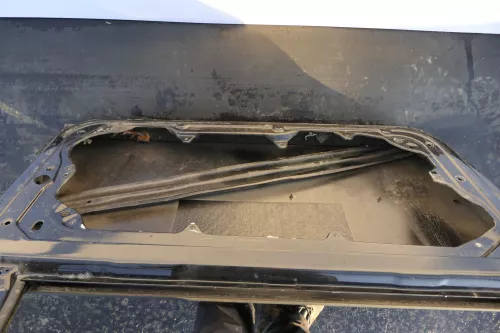 VW Golf 4 Tür vorne links Fahrertür 2/3-Türer schwarz L041 uni (153120)