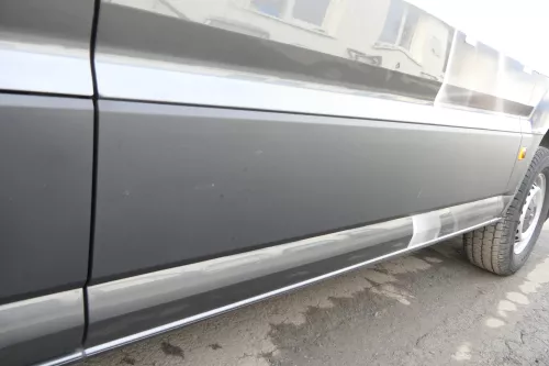 VW Crafter 7C MAN TGE Tür Leiste Abdeckung mitte links schwarz 7C0853517A (153138)