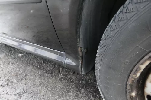 Skoda Octavia 1U Kotflügel vorne rechts schwarz LF9R black magic auch Kombi (153291)