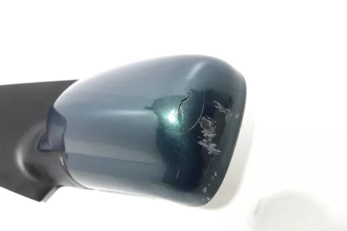 VW Polo 6N manueller manuell Spiegel Außenspiegel links grün LC6P (153631)