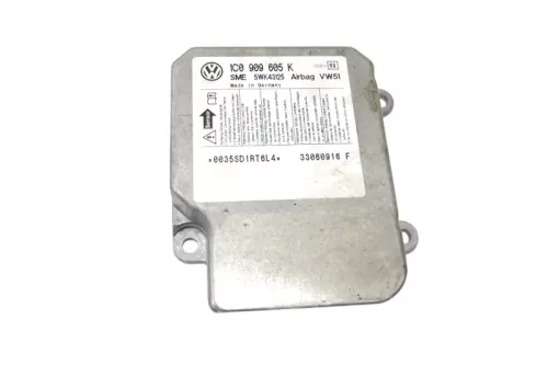 VW Polo 9N 9N3 Steuergerät Airbag Airbagsteuergerät 1C0909605K 017 2/3-Türer 08 (154022)