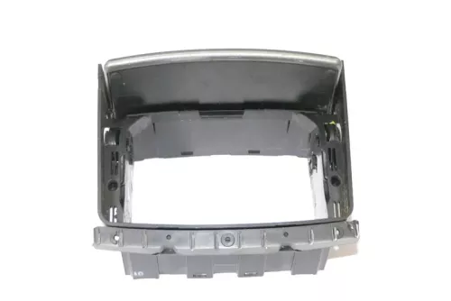 Audi A6 4F Deckel Ablage Becherhalter Mitteltunnel Tunnel Verkleidung silber (154357)