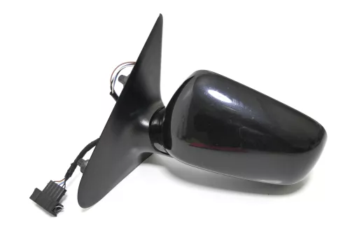 VW Polo Kombi elektrisch Spiegel vorne links Außenspiegel schwarz LC9Z bisBj1999 (154552)