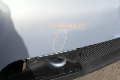 VW Lupo Stoßstange vorne Frontstoßstange Stoßfänger grau silber 3L TDI FSI 6E (154825)