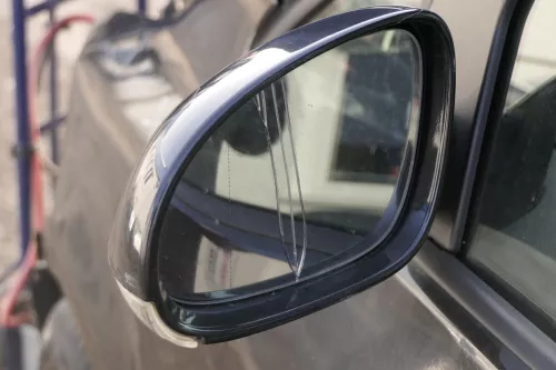 VW Golf 5 5M1 Plus elektrischer Spiegel Außenspiegel links Blinker schwarz LC9Z (154917)