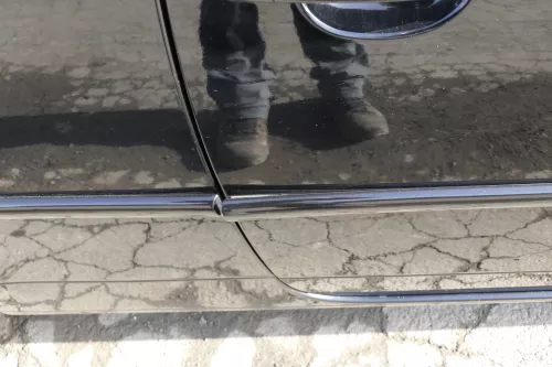 VW Lupo Seat Arosa Tür vorne rechts Beifahrertür schwarz L041 (mechanischer FH g (154941)