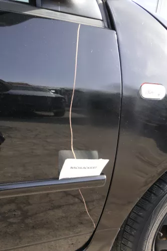 VW Lupo Seat Arosa Tür vorne rechts Beifahrertür schwarz L041 (mechanischer FH g