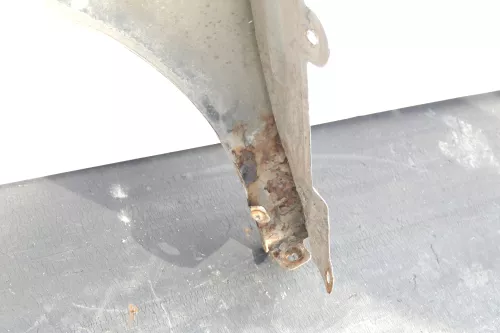 VW Golf 4 1J Kotflügel vorne rechts weiß silber  (155053)