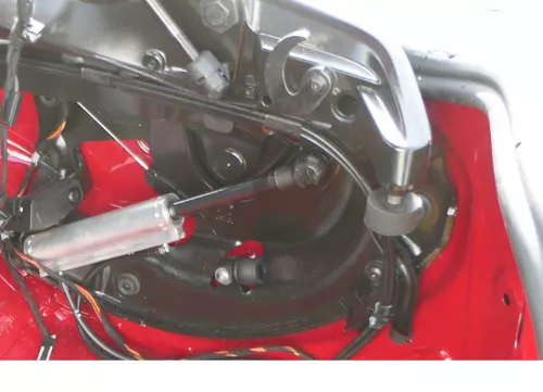 VW Eos 1F Cabrio Verdeck 1Q0871606B Dämpfer Dach hinten rechts