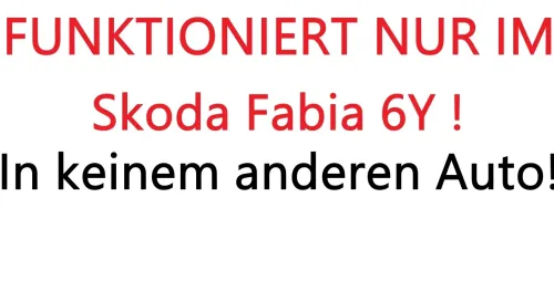 Skoda Fabia 6Y Airbag Steuergerät Sitz Airbagsteuergerät 6Q0909606K 008 (155336)