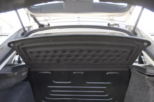 Skoda Fabia 6Y Hutablage Abdeckung Kofferraum schwarz hinten Schrägheck (155345)