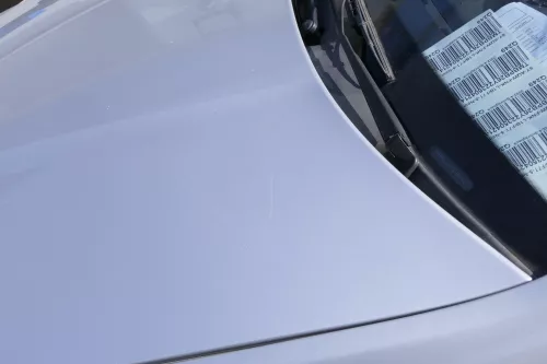 Skoda Fabia 6Y Motorhaube KLappe vorne silber grau LF7T mit Grill (155346)