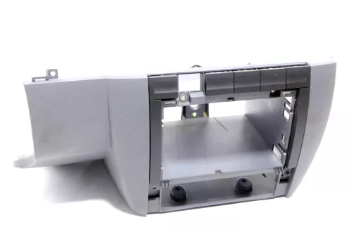 Skoda Fabia 6Y Mittelkonsole Verkleidung um Radio schwarz 6Y1858089A 63L