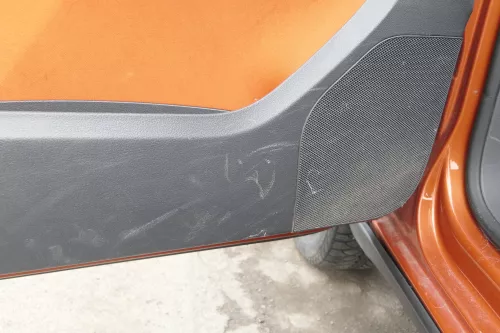 VW Touran 4x Türverkleidung Verkleidung Tür vorne +hinten links orange Cross (155388)