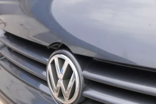 VW Golf 4 Motorhaube Haube Klappe vorne grau LC7V blue anthrazit - Hagel Dellen (155489)