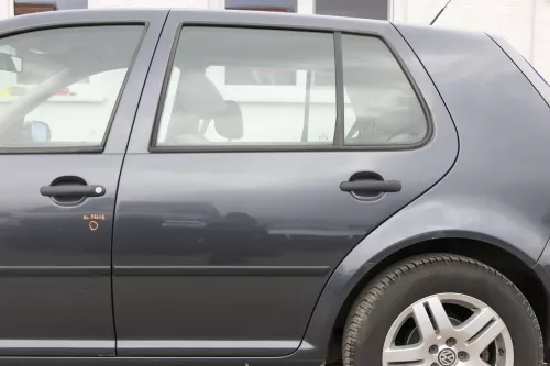 VW Golf 4 1J Limousine Tür hinten links grau blau LC7V (KEINkombi)