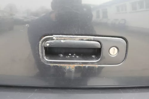 VW Golf 4 Limousine Heckklappe Kofferraumklappe Klappe hinten grau LC7V blue bla (155500)