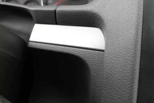 VW Golf 5 1K Verkleidung Abdeckung Dekor silber links + rechts titan grau (155520)