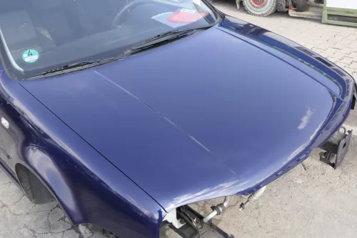 VW Golf 4 Motorhaube Haube Klappe vorne blau LB5N indigoblau 155525 (155525)