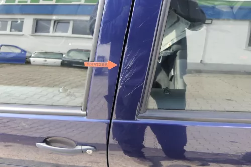 VW Golf 4 Bora Tür hinten links nur Kombi / Variant blau LB5N indigoblau blue (155527)