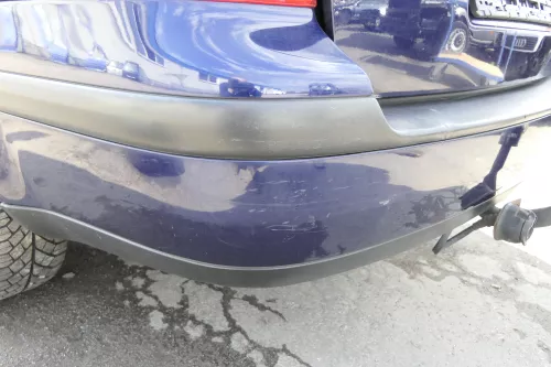 VW Golf 4 Kombi Avant Stoßstange hinten Heckstoßstange Stoßfänger blau LB5N (155532)