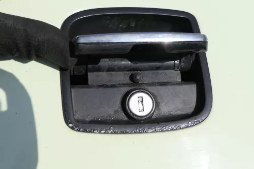 Seat Arosa 6H Heckklappe Klappe hinten Kofferraumklappe gelb grün LS6G Facelift (155545)