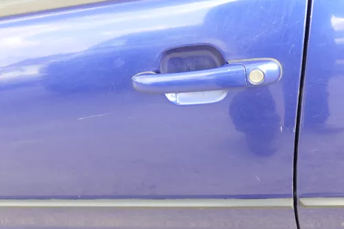 VW Polo Variant Kombi 6Kv oder Caddy 9Kv Tür vorne links blau LS5N (155557)