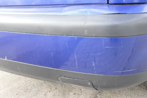 Seat Cordoba Vario Kombi Variant Stoßstange hinten Heckstoßstange blau LS5N (155564)