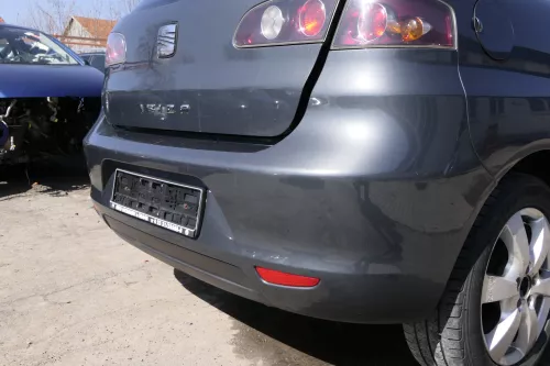 Seat Ibiza 6L Stoßstange Heckstoßstange hinten grau LS7Z Facelift (155689)