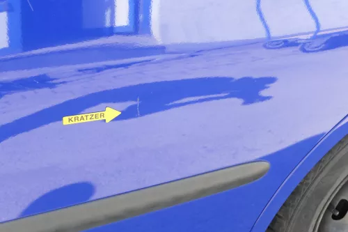 Seat Ibiza 6L Tür 4/5-Türer hinten links blau LS5G surfblue ohne Anbauteile (155713)