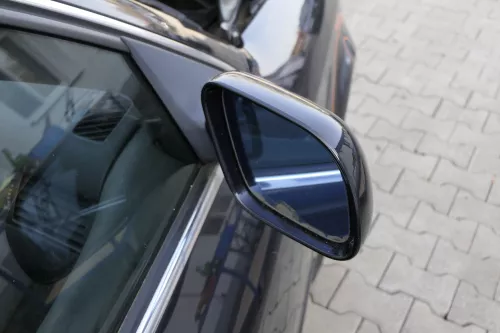 Audi A6 4B Spiegel Außenspiegel rechts elektrisch schwarz LZ9W ebonysch mit GLAS (155739)