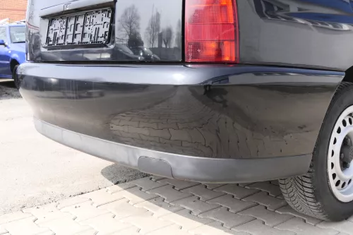 VW Polo Kombi Variant Stoßstange hinten Heckstoßstange schwarz L041 (155757)