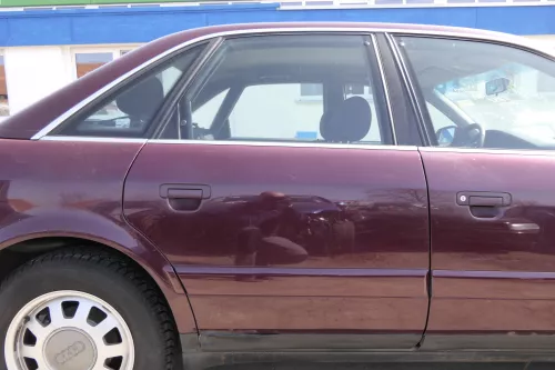 Audi A6 4A C4 Tür Türblatt hinten rechts braun rot LZ3N Limousine ohneAnbauteile (155805)