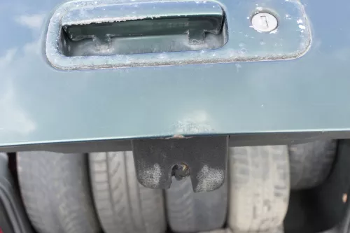 VW Golf 4 Limousine Heckklappe Kofferraumklappe Klappe hinten grün LC6M (155937)