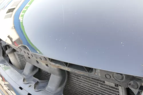 VW Polo 9N Motorhaube Klappe Haube vorne schwarz L041 uni bis ca. Bj. 2004 (155944)