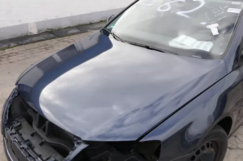 VW Passat 3C Motorhaube Klappe vorne Haube grau blau LC5F bluegraphit Kombi (155965)